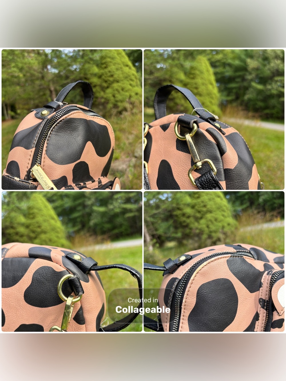 Betsey Johnson Leopard Kids Mini Backpack - Picture 13 of 17